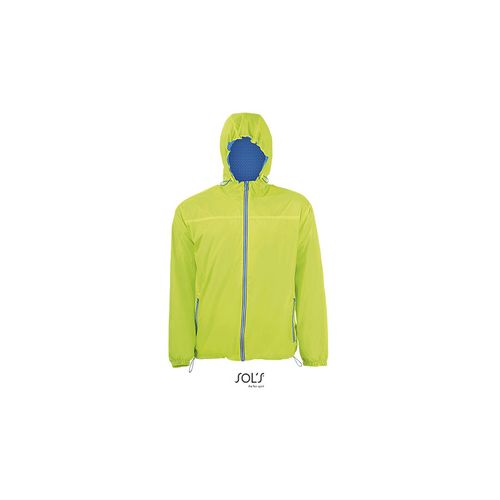 SKATE unisex vetrovka - Neon lime, XS  slika 5