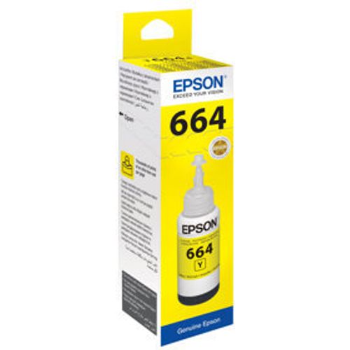 EPSON T6644 YELLOW INK BOTTLE 70ML C13T66444A slika 1