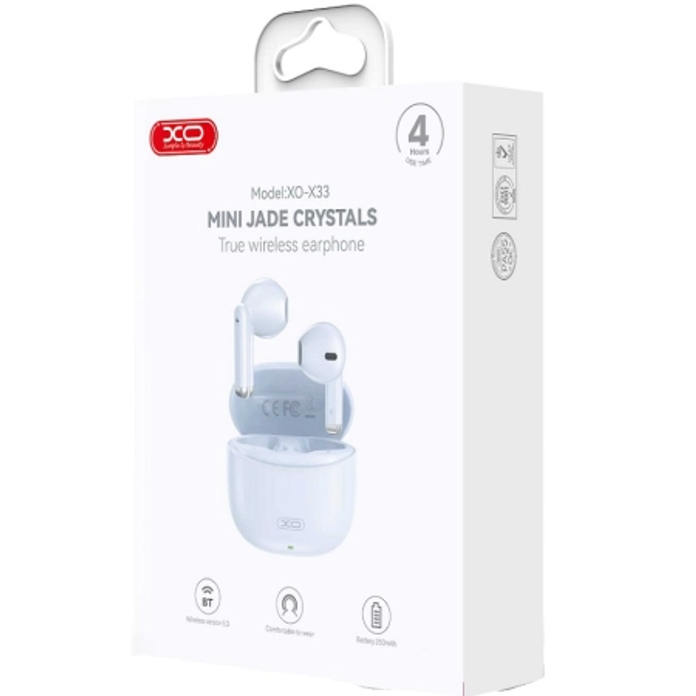 XO TWS Yu Jing Bluetooth Slušalice sa mikrofonom X33, Blue slika 2