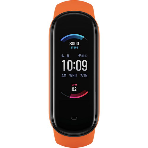 Xiaomi SAT pametni, fitness, AMOLED 1,1", vodootporan 5 ATM - Mi Band 5 Orange slika 2