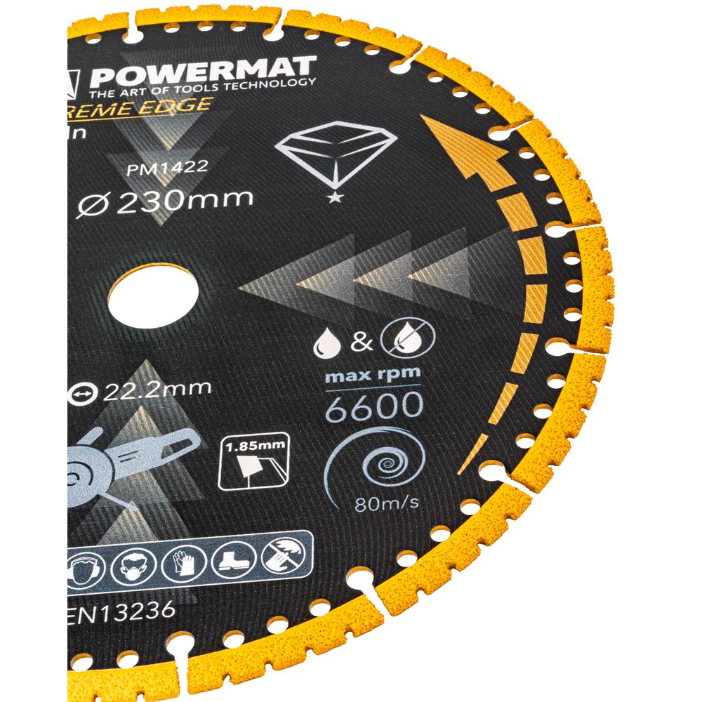 UNIVERZALNA DIJAMANTNA PLOČA 230 MM PM-TDCS-2301T slika 9