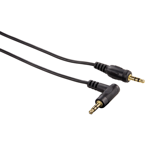 HAMA AUX audio kabl 3.5mm 3-pina m/m 0.75m ugaoni 90° (Crni) slika 1