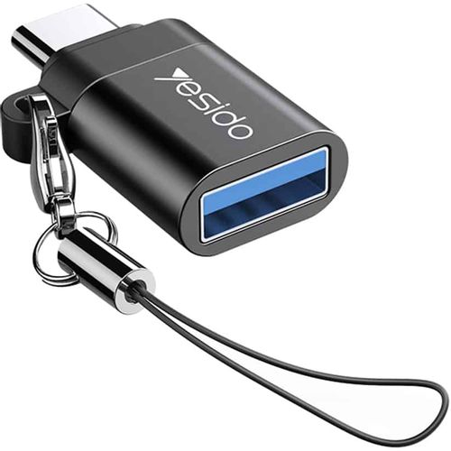 Yesido - OTG adapter (GS06) - Type-C na USB 3.0 Plug & Play 5Gbps - crni slika 1