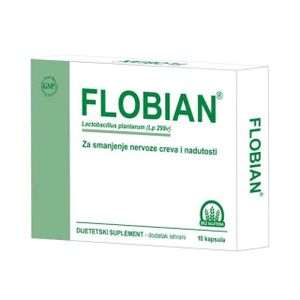 FLOBIAN 10CPS - Dijetski Suplement za Iritabilni Kolon