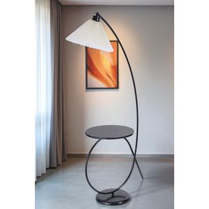 Opviq Podna lampa 422, krem, crna