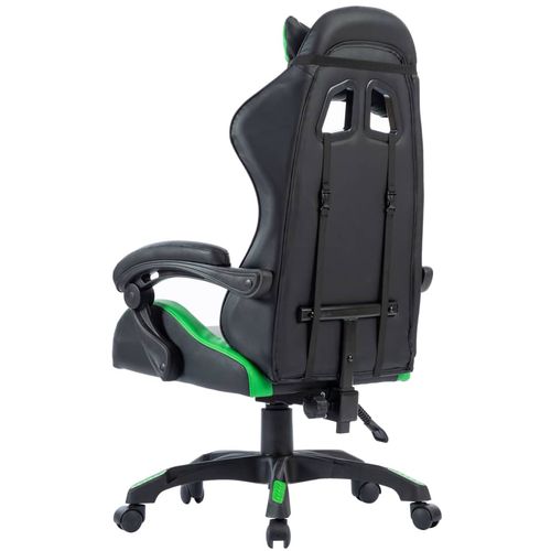 Igraća stolica od umjetne kože zelena slika 27