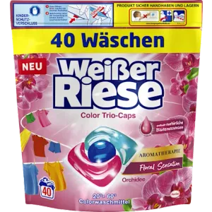 Weisser Riese Floral Sensation kapsule za rublje Orchid, 40 kom.