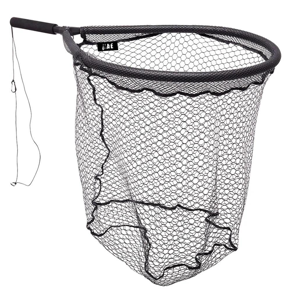 MT13330 MATE meredov Pro Floating Landing Net Rubber Mesh #M 40x50x50cm slika 1