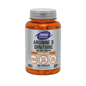 Now Foods Arginine/Ornithine (100) Standard