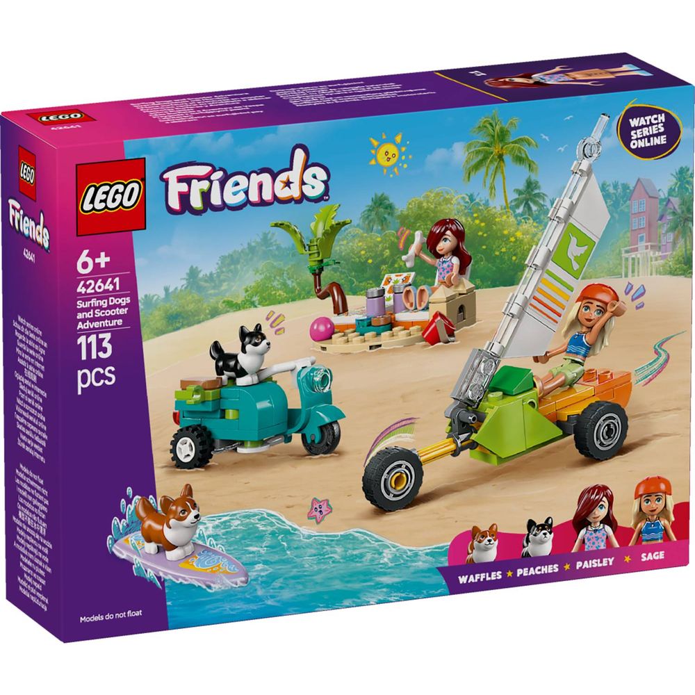LEGO 42641 Pustolovina na skuteru sa psima surferima slika 1