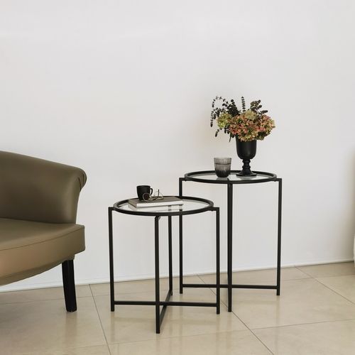 S412 Black Side Table slika 6