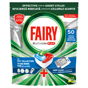 Fairy tablete za mašinsko pranje suđa Deep Clean 50 kom