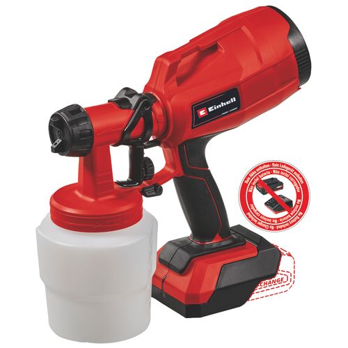 Einhell Akumulatorski pištolj za farbanje TC-SY 18/60 Li-Solo slika 2