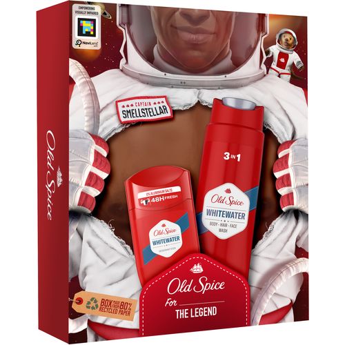 Old Spice poklon set za muškarce dezodorans u stiku i gel za tuširanje slika 1