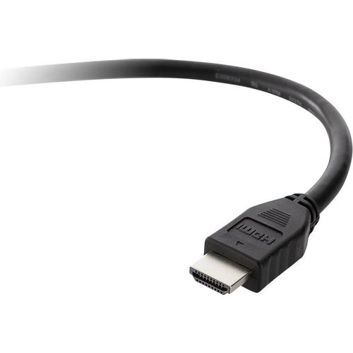 Belkin HDMI priključni kabel HDMI A utikač, HDMI A utikač 5.00 m crna F3Y017bt5M-BLK Ultra HD (4K) HDMI HDMI kabel slika 2