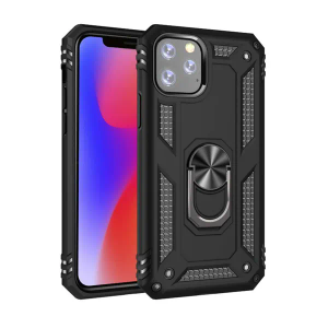 MM TPU HONOR 600 /600 PRO  - ANTI-SHOCK WITH RING crna