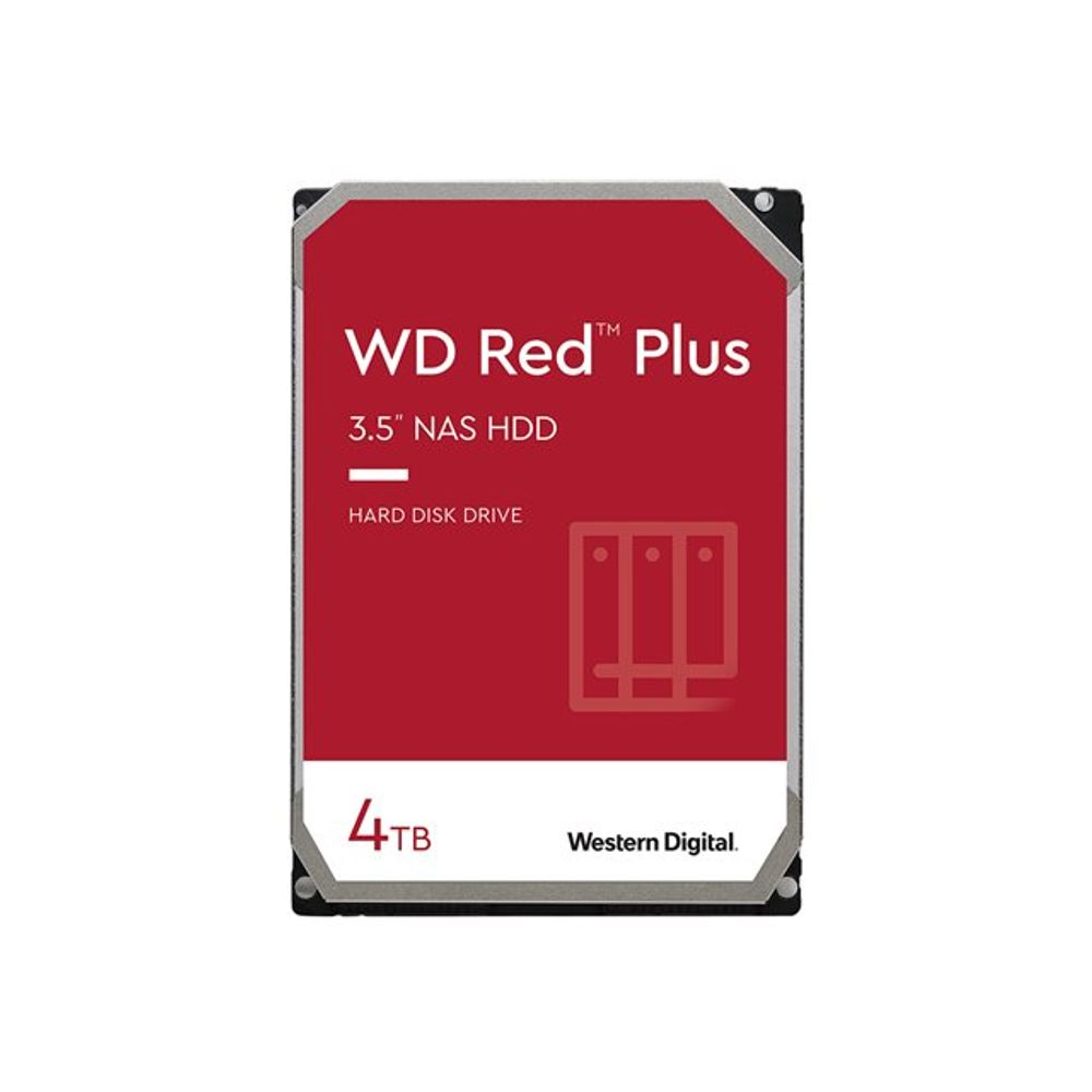 WD Red Plus 4TB SATA 6Gb/s 3.5inch HDD WD40EFPX slika 1