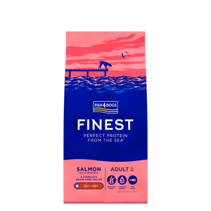 Fish4Dogs Finest losos, malo zrno 6kg