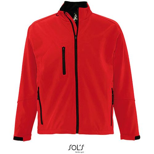 RELAX muška softshell jakna - Crvena, 3XL  slika 5