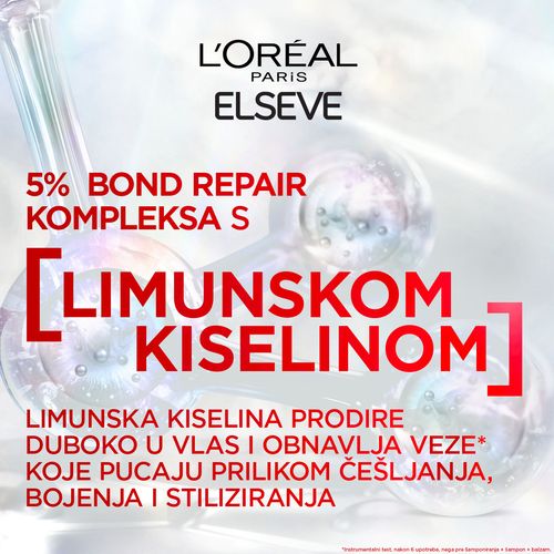  L'Oreal Paris Elseve Bond Repair Shampoo regenerirajući šampon za oštećenu kosu slika 6