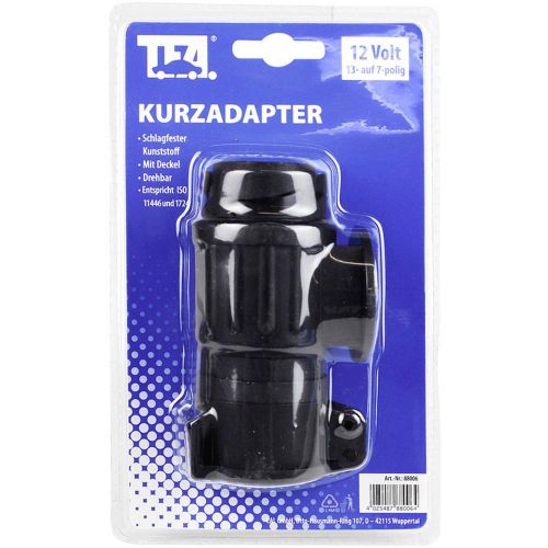 TFA Stecker 88006 adapter za prikolicu [ - utikač 7-polni] plastika slika 2