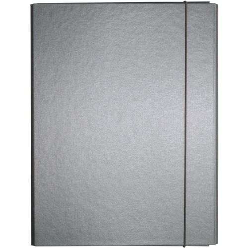 Fascikl kartonski Exclusive Pearly sa gumicom 1,5cm sivi Dorian gray slika 1
