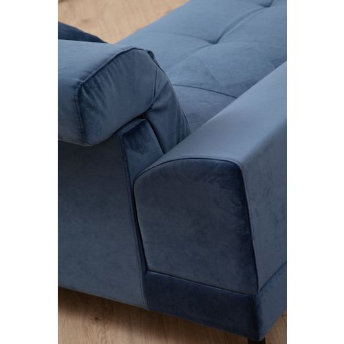 Ugaona garnitura Atelier Del Sofa Frido Left (Chl+3R) - Navy Blue slika 5