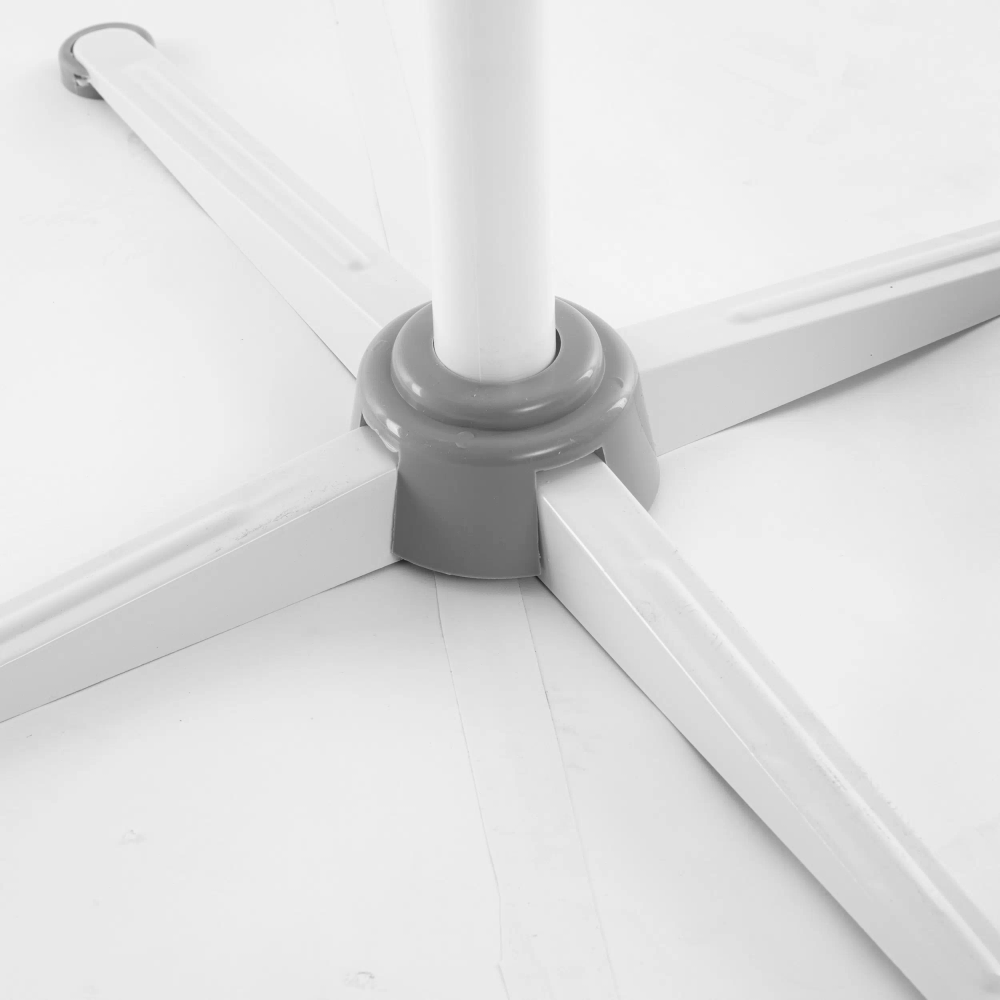 NEKA Samostojeći ventilator 125 cm bijeli – čelik/PP slika 4
