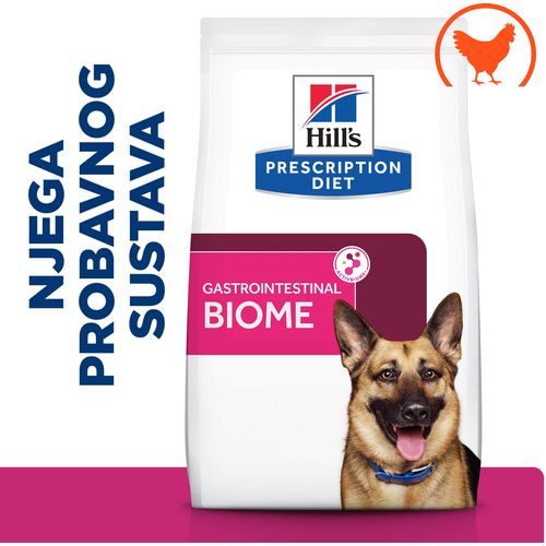 Hill's Prescription Diet Gastrointestinal Biome Hrana za Pse s Piletinom, 4 kg slika 1