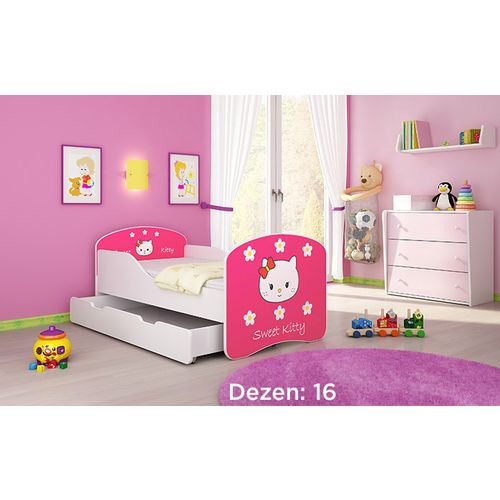 Deciji krevet ACMA I 180x80 F + dusek 6 cm16 slika 1