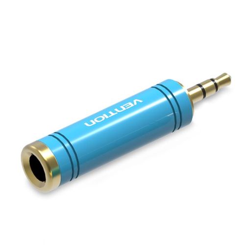 Vention 6.5mm Female to 3.5mm Male Adapter Blue slika 1