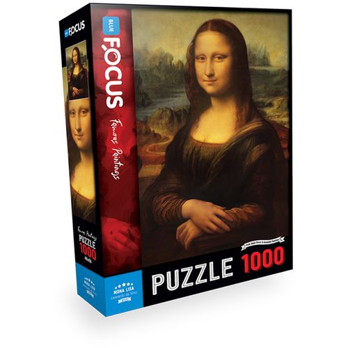 Blue Focus Puzzle 1000 delova Mona Liza slika 1