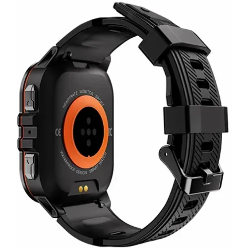 Oukitel BT20 Smart Watch Sport Rugged 350mAh/Heart rate/SpO2/Accelerometer/crno narandasti slika 2