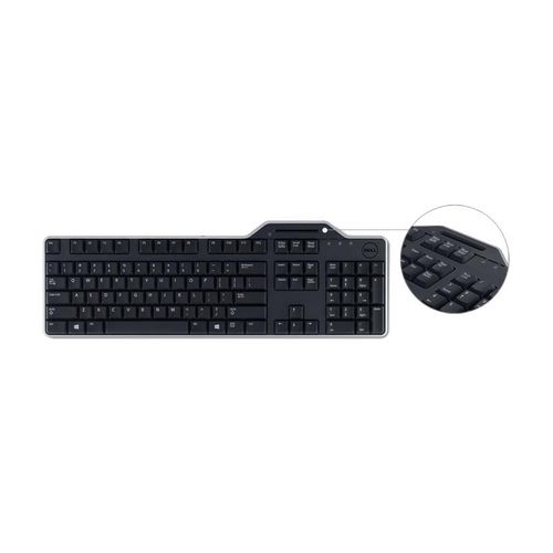 DELL KB813 Smartcard USB US tastatura crna slika 2