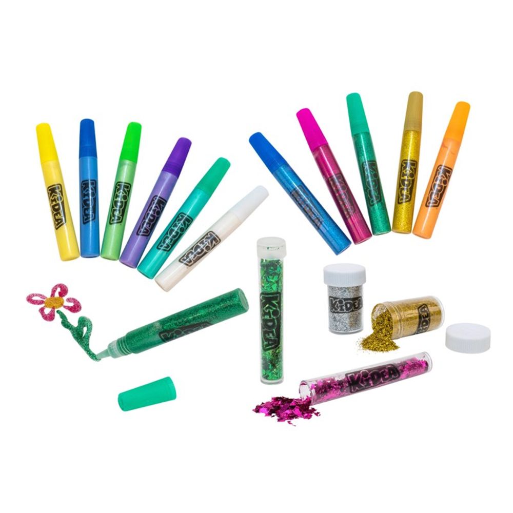 Globo Kidea Glitter Set ljepila i šljokica slika 1