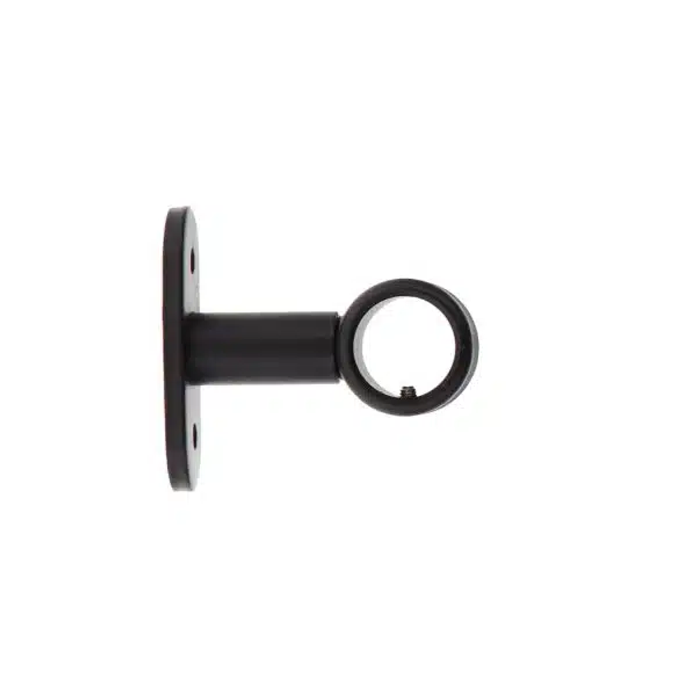 Luance nosač za metalnu karnišu eva 4, o20, 50mm, 2/1 - crni slika 1