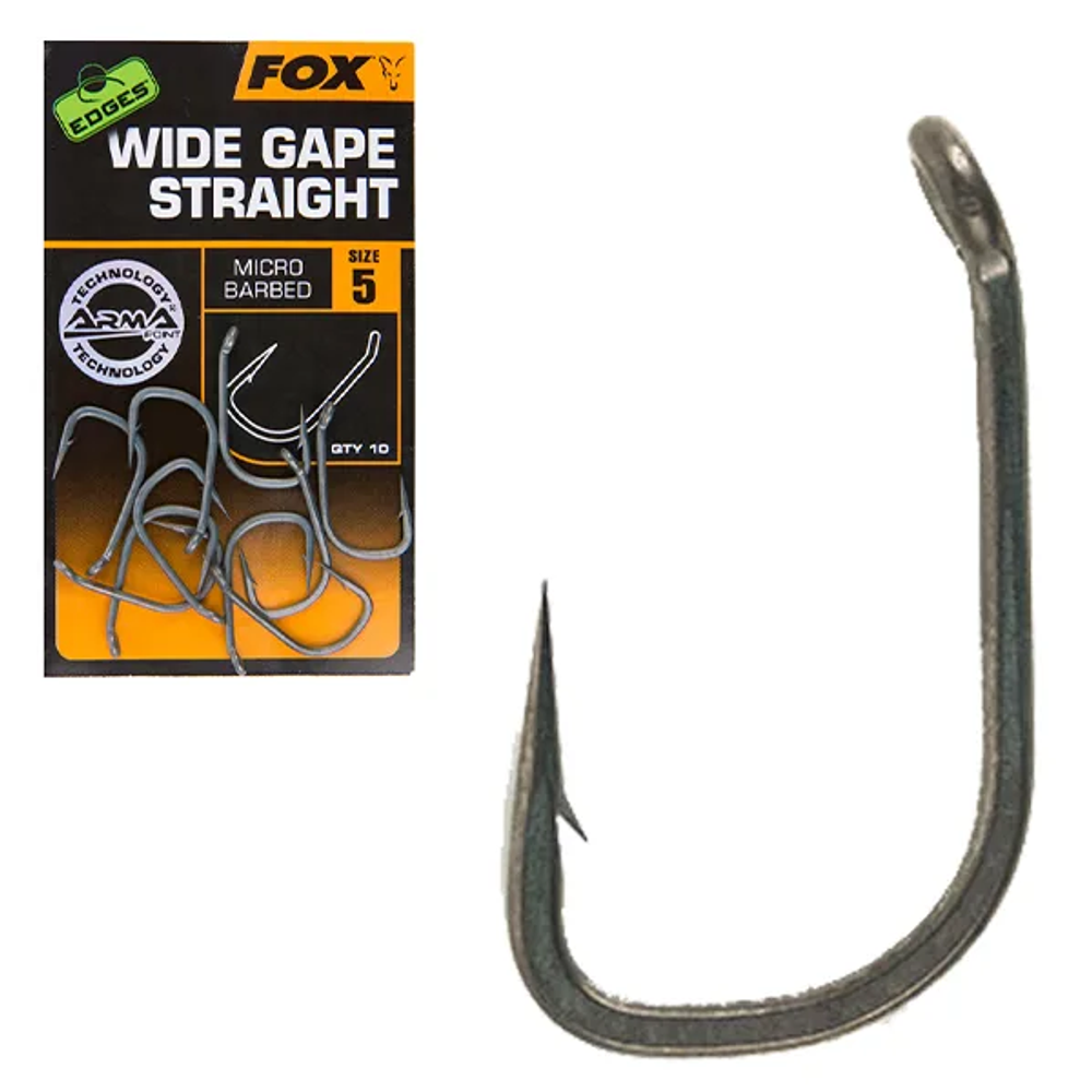 Fox udica EDGES™ Wide Gape Straight - Size 7 (CHK178) slika 1