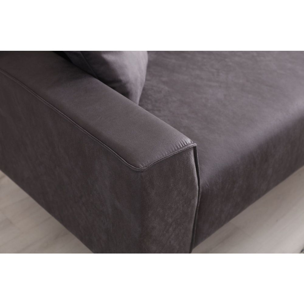 Sofa za 3 osobe New Petra - boja: antracit slika 4