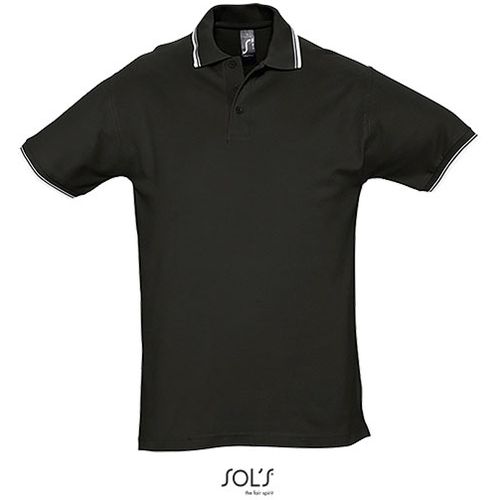 PRACTICE muška polo majica sa kratkim rukavima - Crna, XL  slika 5