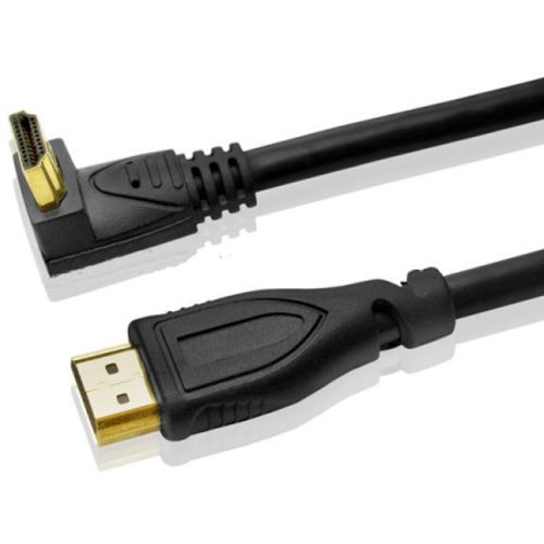 Xwave NT005 3m HDMI 4K kabl,ugao konektora 90,pozlaćen slika 1