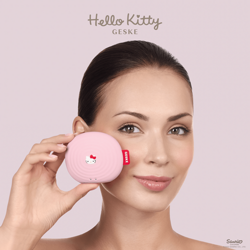 Sonic Facial Brush GESKE| 4 in 1 , Hello Kitty pink slika 3