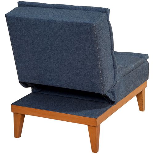 Fuoco Berjer - Dark Blue Dark Blue Wing Chair slika 4