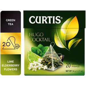 Curtis Hugo Cocktail-  Zeleni čaj sa mentom, citrusima i zovom, 20x1.8g 1515250