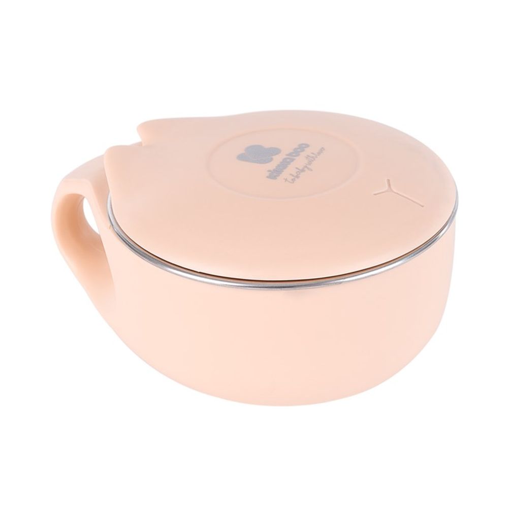 Kikka Boo Posuda od nehrđajućeg čelika 200ml, Cat Pink slika 1