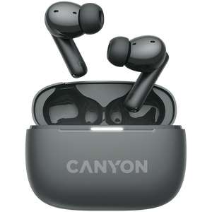 CANYON OnGo TWS-10 ANC+ENC, Bluetooth Headset, microphone, Black
