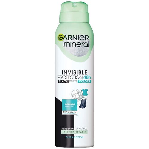 Garnier Mineral Invisible Black White Colors Cotton dezodorans u spreju 150ml slika 1