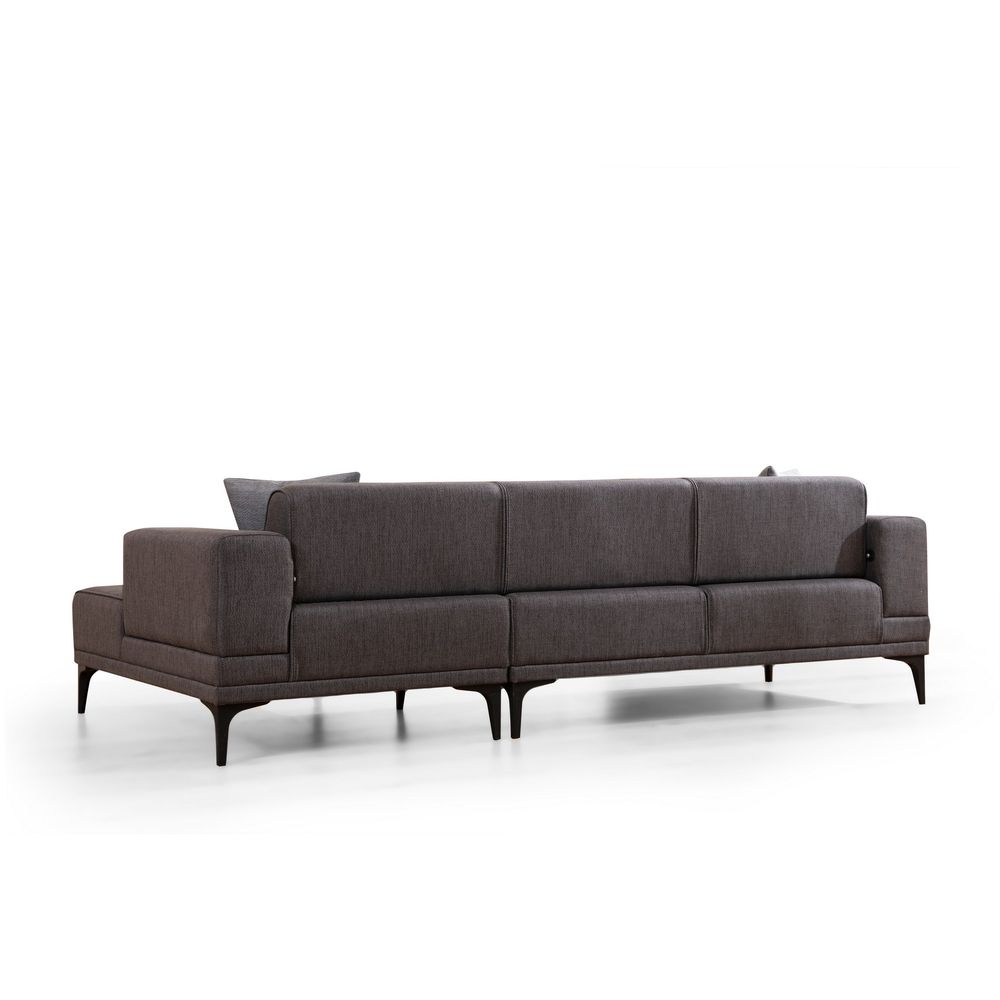 Ugaona Sofa na Razvlačenje Horizon Right - Tamnosiva slika 6