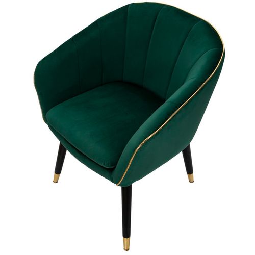 Mauro Ferretti Fotelja Paris verde-gold cm 62x58x78 slika 5