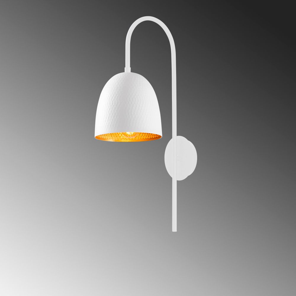 Tattoo - Bijela Zidna Lampa 3322 slika 4