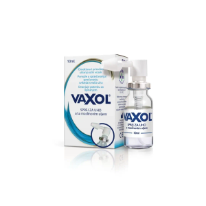 VAXOL SPREJ ZA UHO 10ML - Prirodno rješenje za omekšavanje ušnog voska